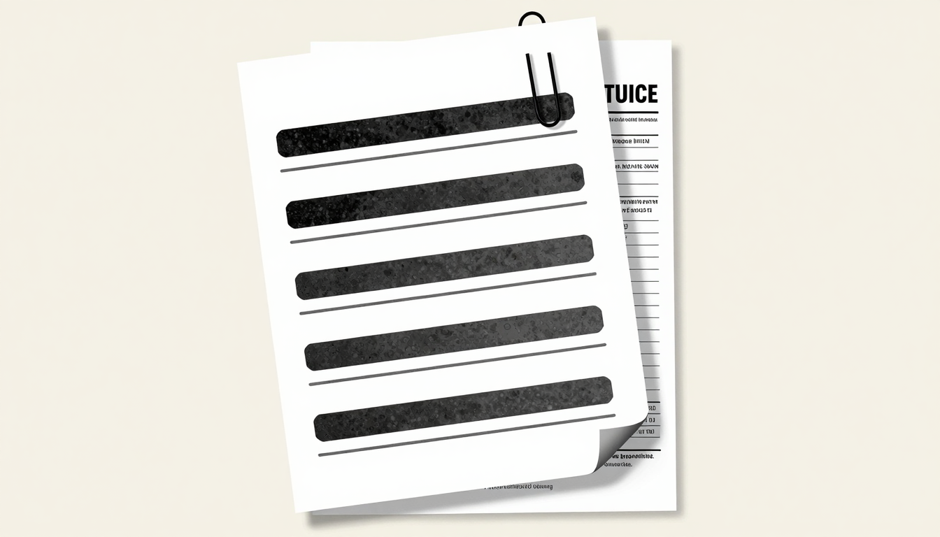 Editorial illustration of IRS fax cover sheet template